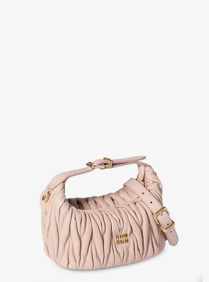 Miu Miu Matelassé Leather Handbag