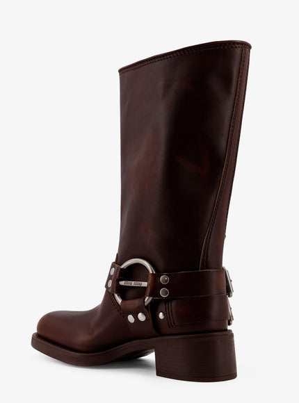 Miu Miu Leather Boots
