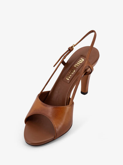 Miu Miu Vintage Leather Sandals