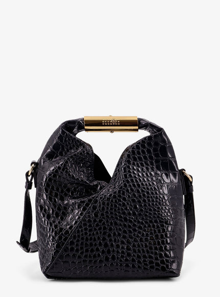 Mm6 Maison Margiela Japanese Leather Shoulder Bag Uni Black