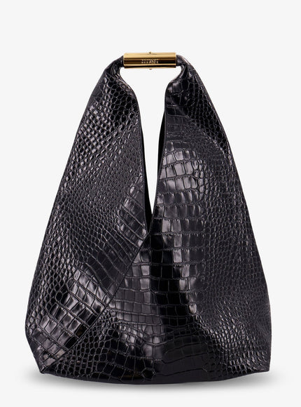 Mm6 Maison Margiela Leather Shoulder Bag Uni Black