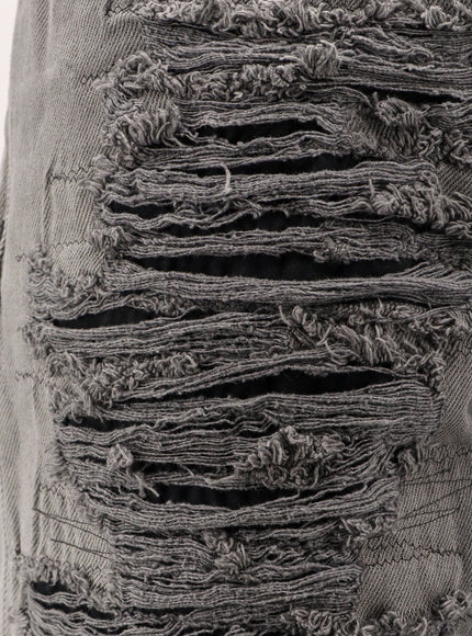 Mm6 Maison Margiela Jeans With Destroyed Effect