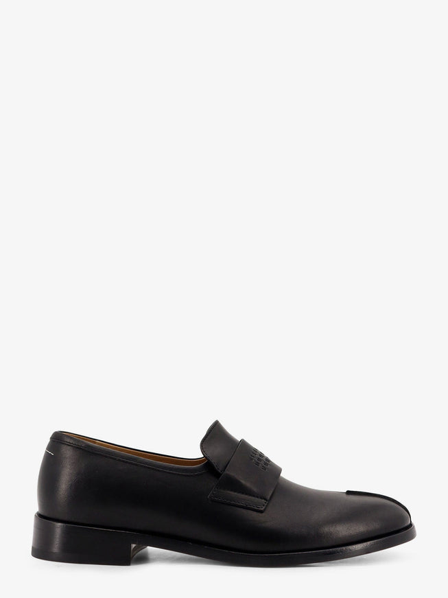 Mm6 Maison Margiela Leather Loafers Black