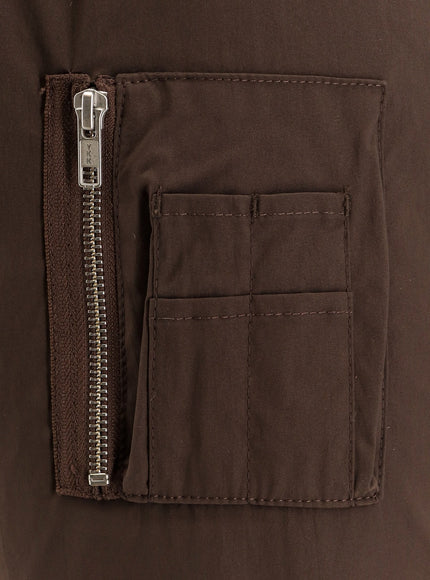 Mm6 Maison Margiela Reversible Nylon And Faux Shearling Bomber Jacket