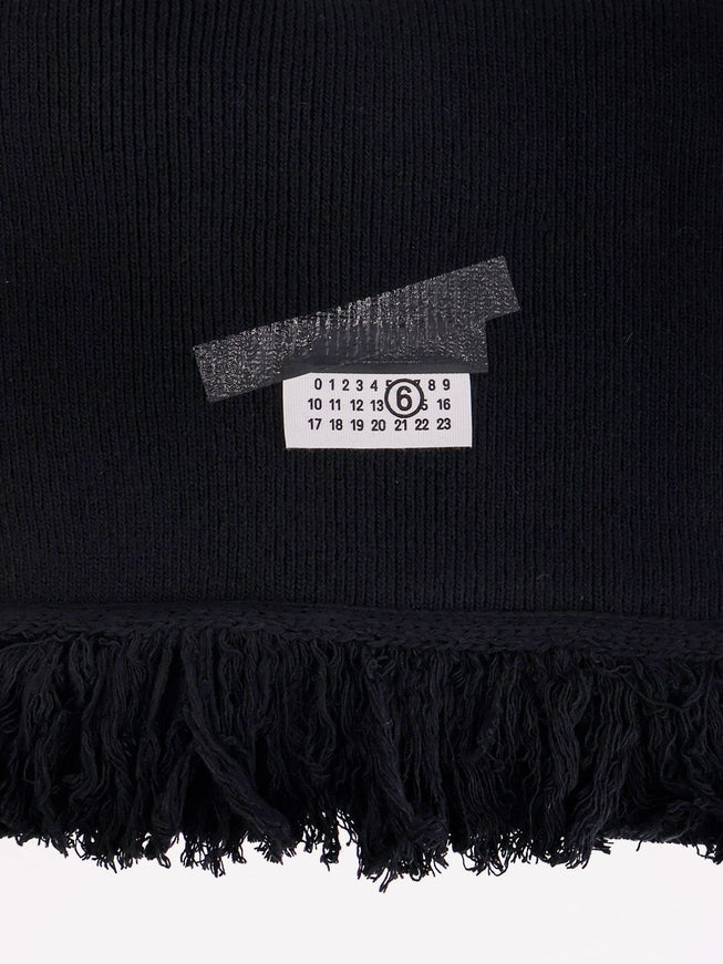 Mm6 Maison Margiela Wool Blend Scarf