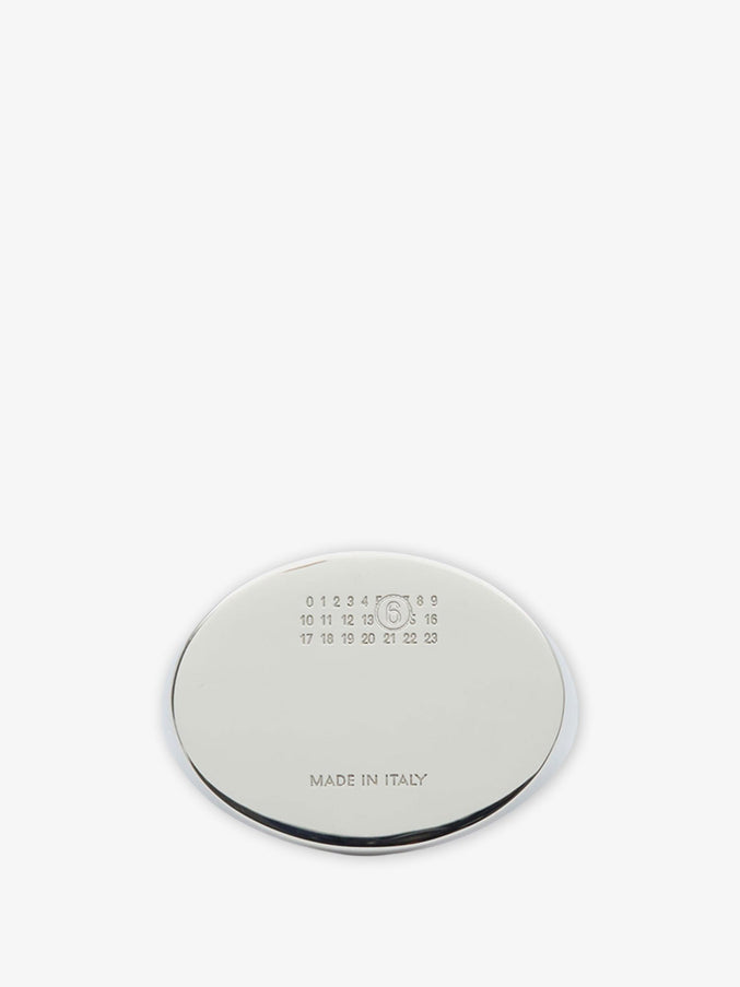 Mm6 Maison Margiela Metal Ring Polished Palladio
