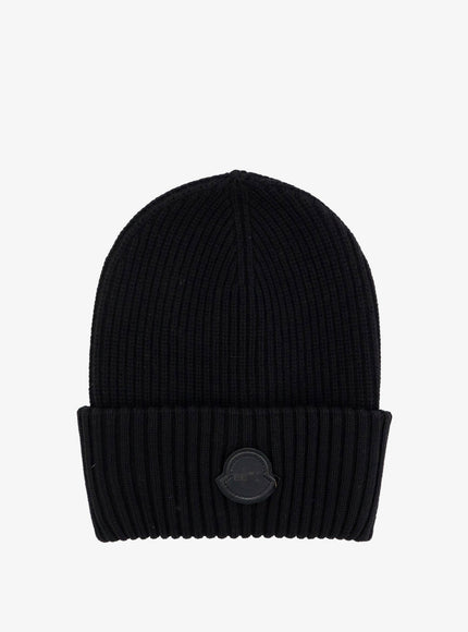 Moncler Genius Moncler 4 Edward Enninful Ee72 Responsible Virgin Wool Hat Uni Nero
