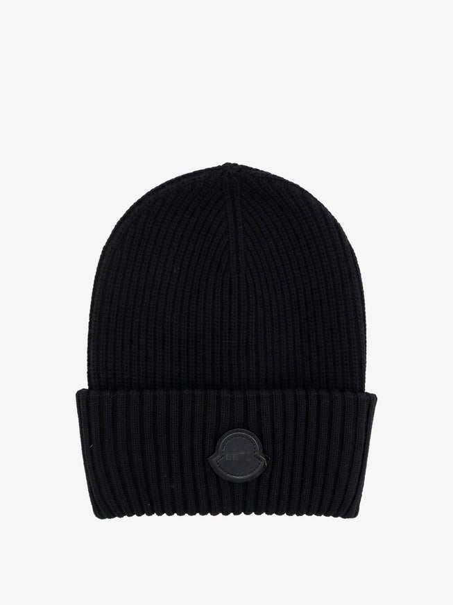 Moncler Genius Moncler 4 Edward Enninful Ee72 Responsible Virgin Wool Hat Uni Nero