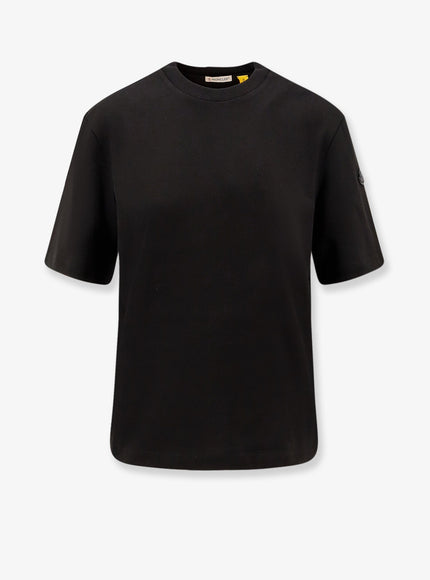 Moncler Genius Moncler 4 Edward Enninful Ee72 Cotton T-Shirt Nero