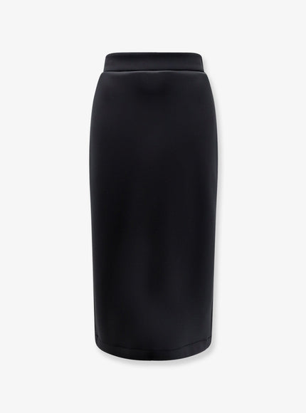 Moncler Genius Moncler Edward Enninful Ee72 Neoprene Skirt Nero