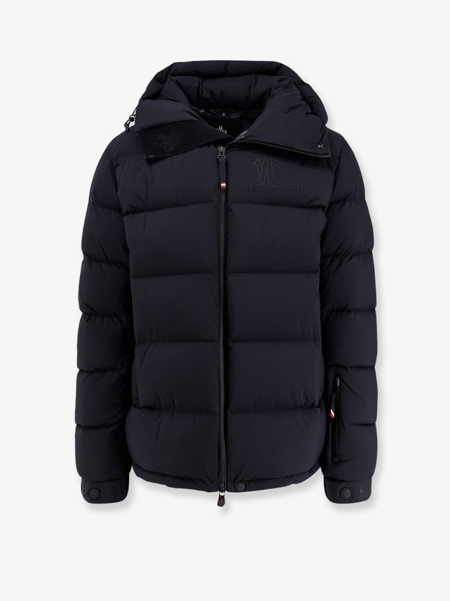 Moncler Grenoble Isorno Technical Nylon Down Jacket Nero