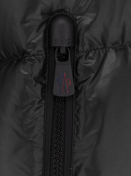 Moncler Grenoble Wool Blend Jacket With Logo Detail