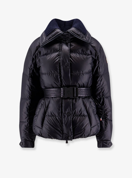 Moncler Grenoble Bataillouse Down Jacket With Belt Blu
