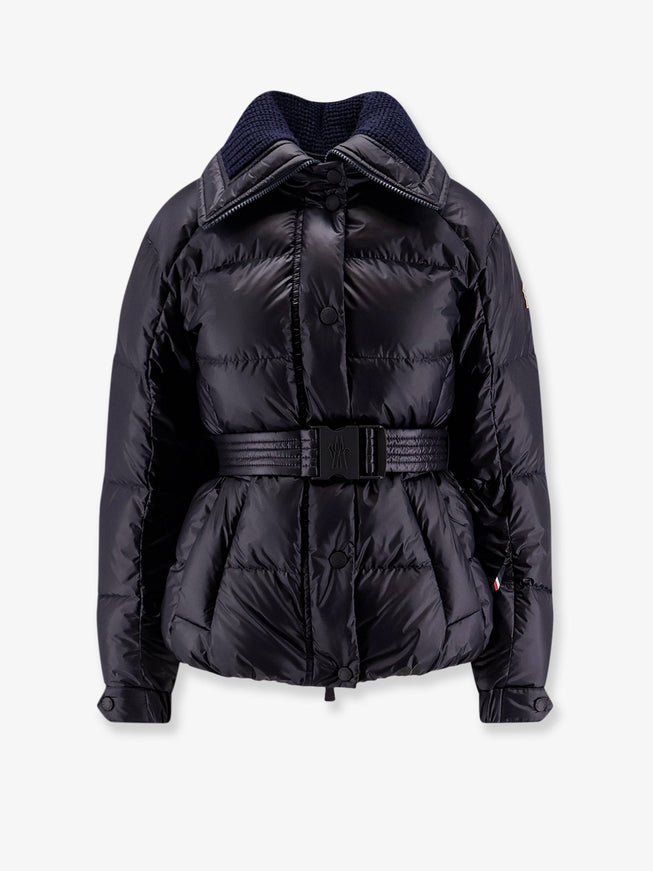 Moncler Grenoble Bataillouse Down Jacket With Belt Blu