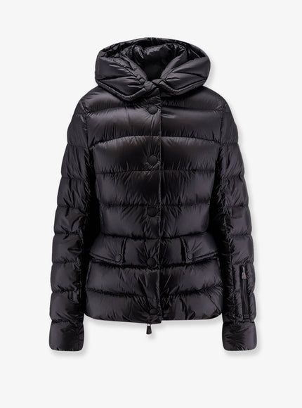 Moncler Grenoble Armoniques Hooded Down Jacket Nero