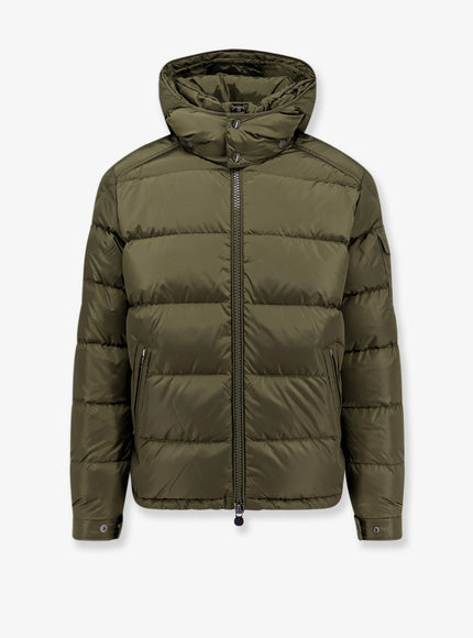 Moncler Maya Recycled Nylon Jacket Marrone
