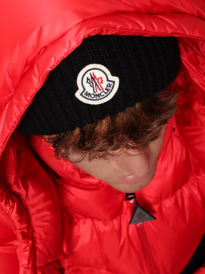 Moncler Wool And Cashmere Beanie Hat