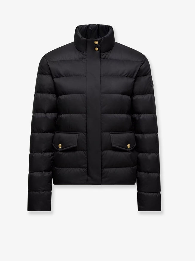 Moncler Bessettes Nylon Down Jacket Nero