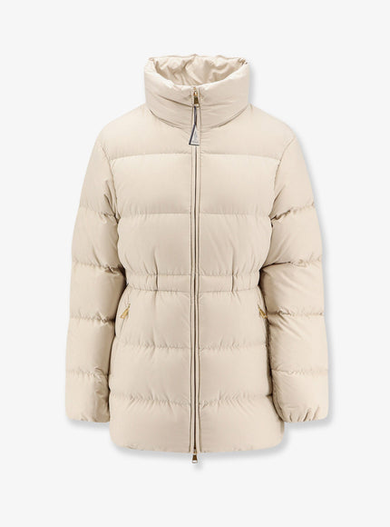 Moncler Brossette Recycled Nylon Down Jacket Avorio