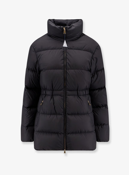 Moncler Brossette Recycled Nylon Down Jacket Nero