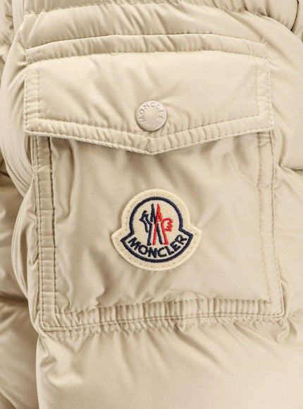 Moncler Igesse Nylon Long Down Jacket