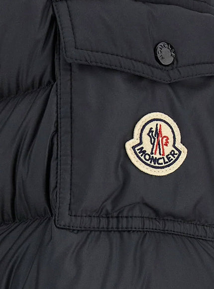 Moncler Igesse Nylon Long Down Jacket