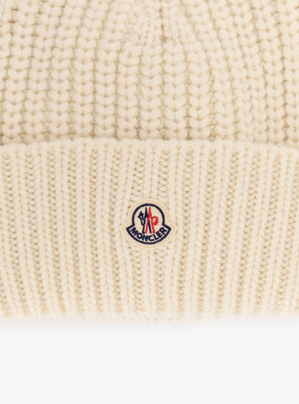 Moncler Wool And Cashmere Beanie Hat