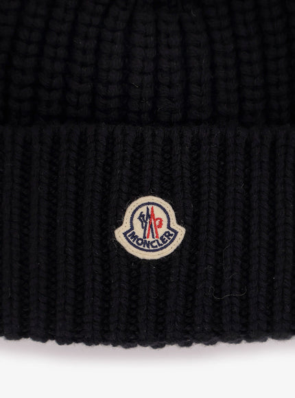 Moncler Wool And Cashmere Beanie Hat