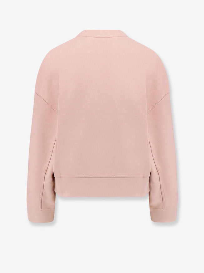 Moncler Cotton Sweatshirt With Logo Patch