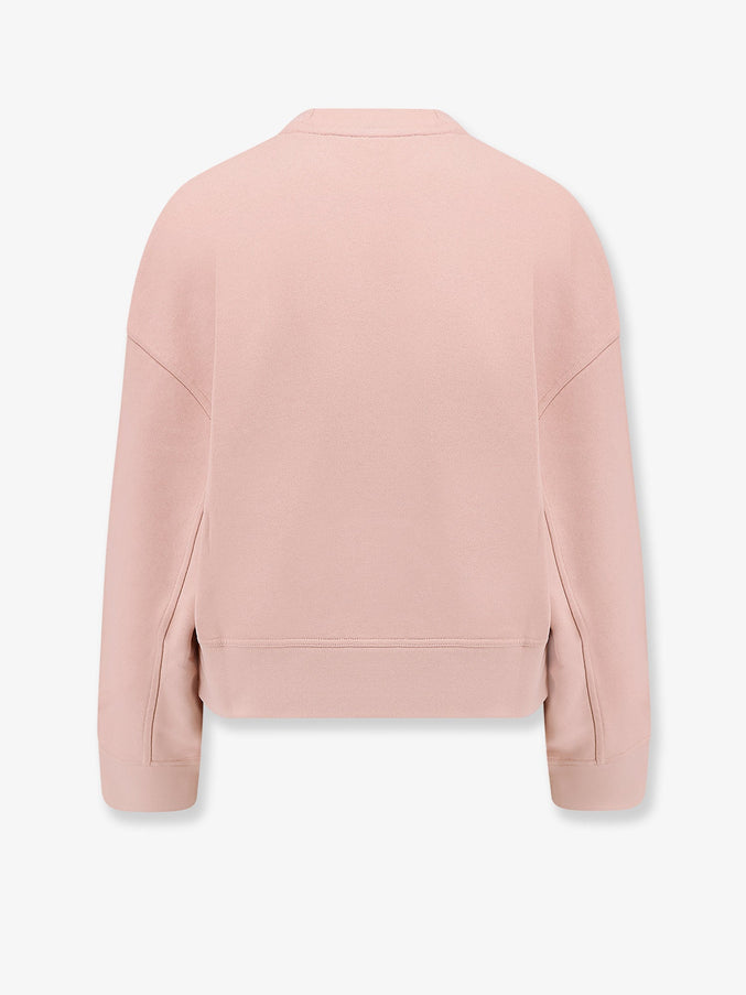 Moncler Cotton Sweatshirt With Logo Patch