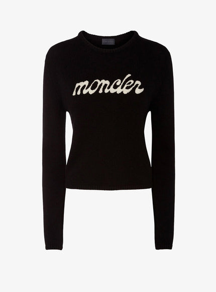 Moncler Wool And Cashmere Sweater Nero