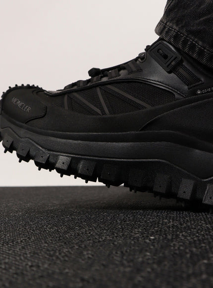 Moncler Trailgrip Gtx Mesh And Leather Sneakers