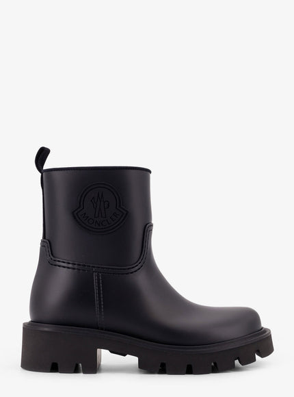 Moncler Kickstream Rubber Rainboots Nero