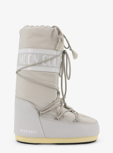 Moon Boot Icon Nylon Boots Glacier Grey