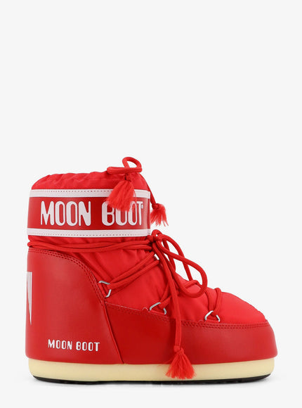 Moon Boot Icon Low Nylon Boots Red