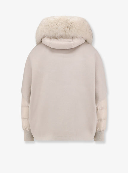 Moorer Pegaso-Cwr Sleeveless Wool And Cashmere Coat