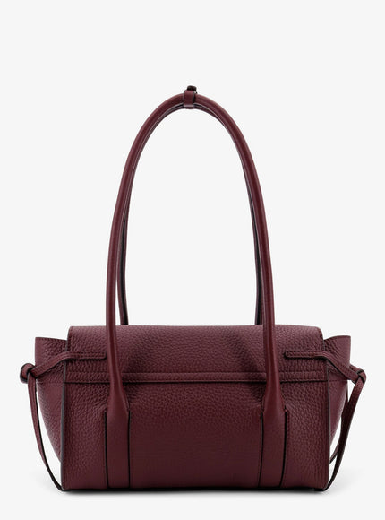 Mulberry Leathershoulder Bag With Logo