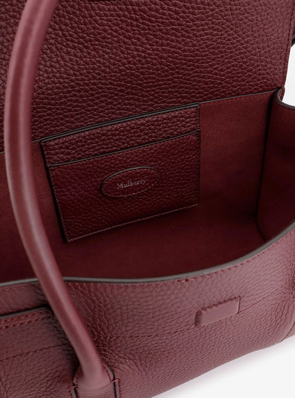 Mulberry Leathershoulder Bag With Logo