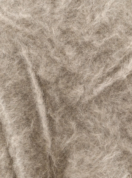 Nude Cashmere Midi Skirt