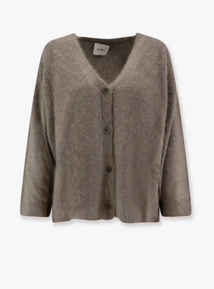 Nude Cashmere Cardigan Grey