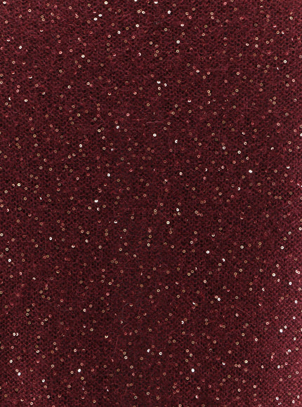 Nude Mohair Blend Skirt