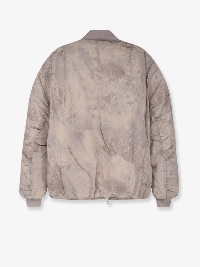 Oamc Peacemaker Minimal Printed Fabric Bomber