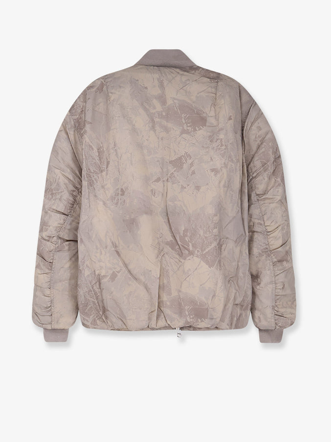 Oamc Peacemaker Minimal Printed Fabric Bomber