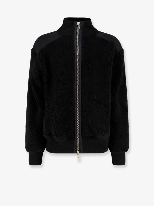 Oamc Peacemaker Fleece Synthetic Fur Bomber Black