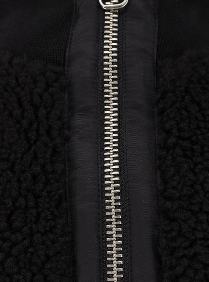 Oamc Peacemaker Fleece Synthetic Fur Bomber