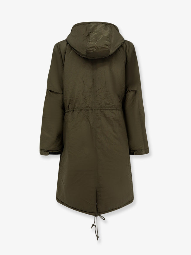 Oamc Peacemaker Padded Nylon Long Jacket