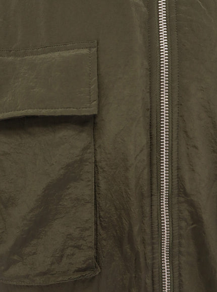 Oamc Peacemaker Padded Nylon Long Jacket