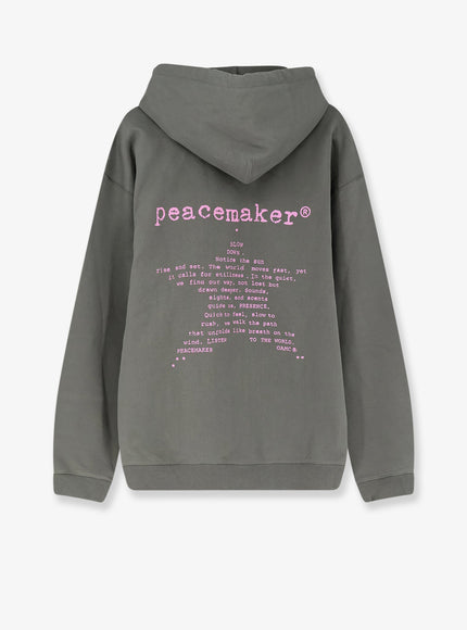 Oamc Peacemaker Loose Fit Hoodie Star Print Sweatshirt