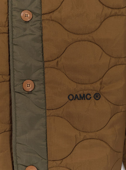 Oamc Peacemaker Combat Liner Quilted Nylon Jacket