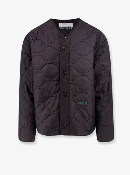 Oamc Peacemaker Compact Liner Quilted Jacket Black